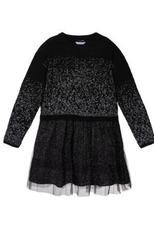 Одежда Платье+свитер Чёрный