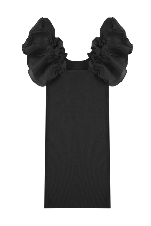 Одежда Платье Чёрный