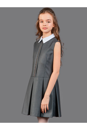 Школьная форма Платье Серый