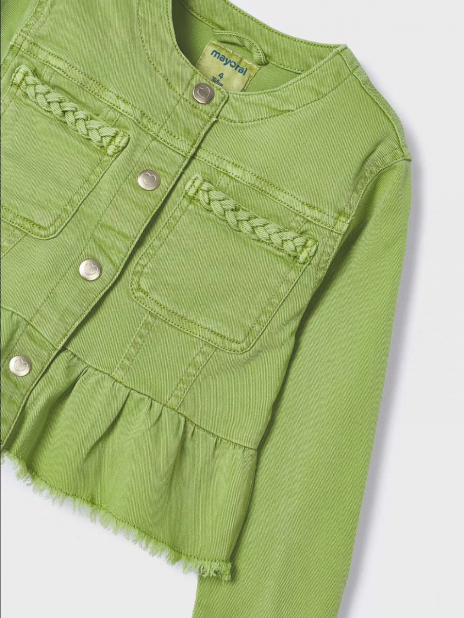 Джинсовые куртки Куртка Зелёный